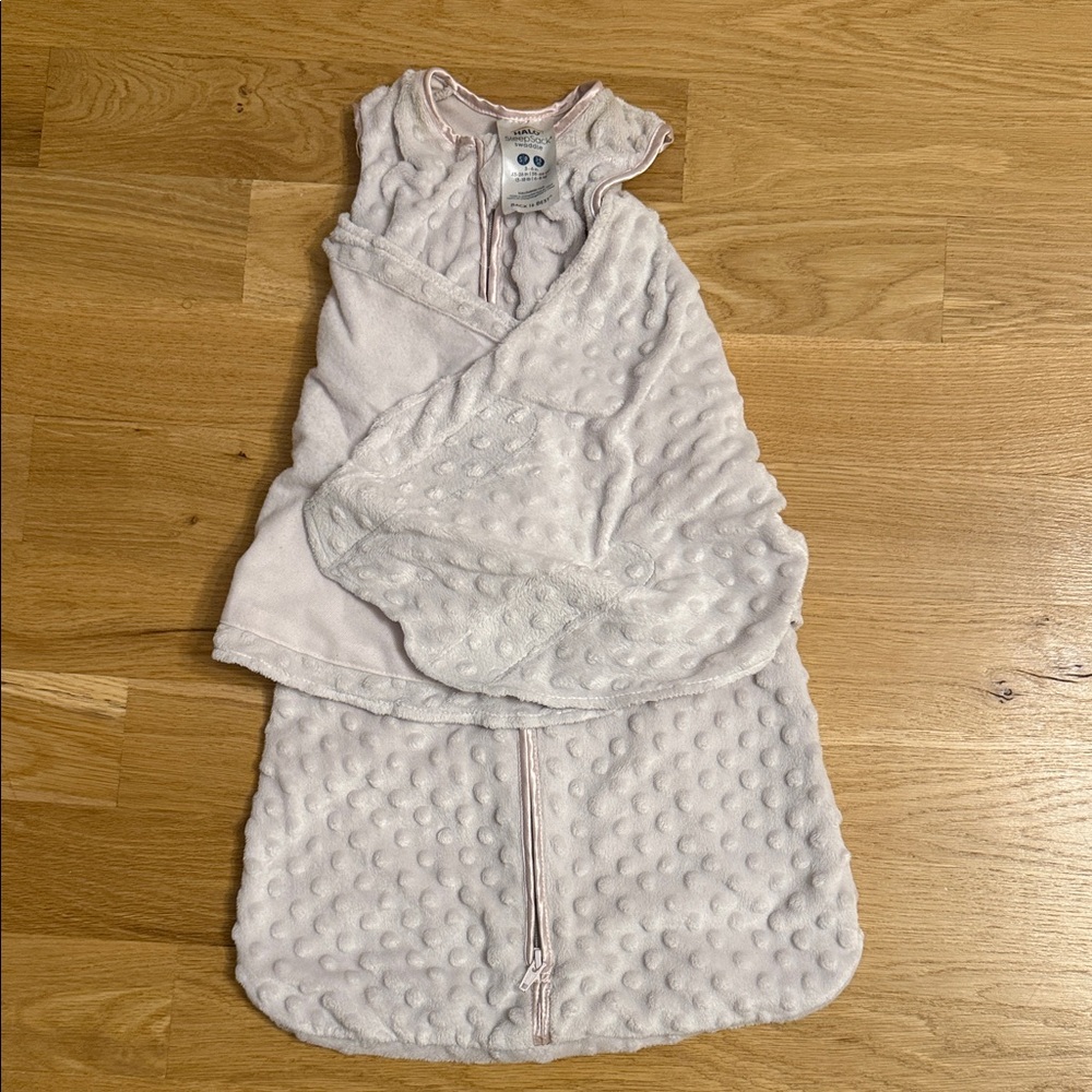 Halo Light Pink Sleep Sack for Kids